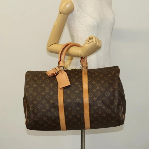 LOUIS VUITTON Monogram Keepall 45 Boston Bag - Picture 1 of 15